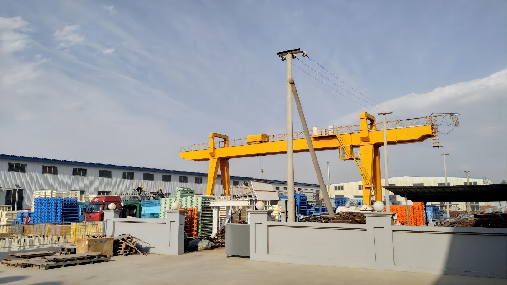 皮带输送机生产车间外景