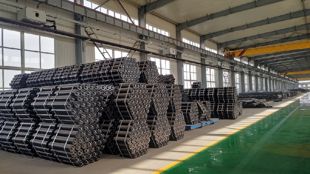 皮带输送机托辊生产车间