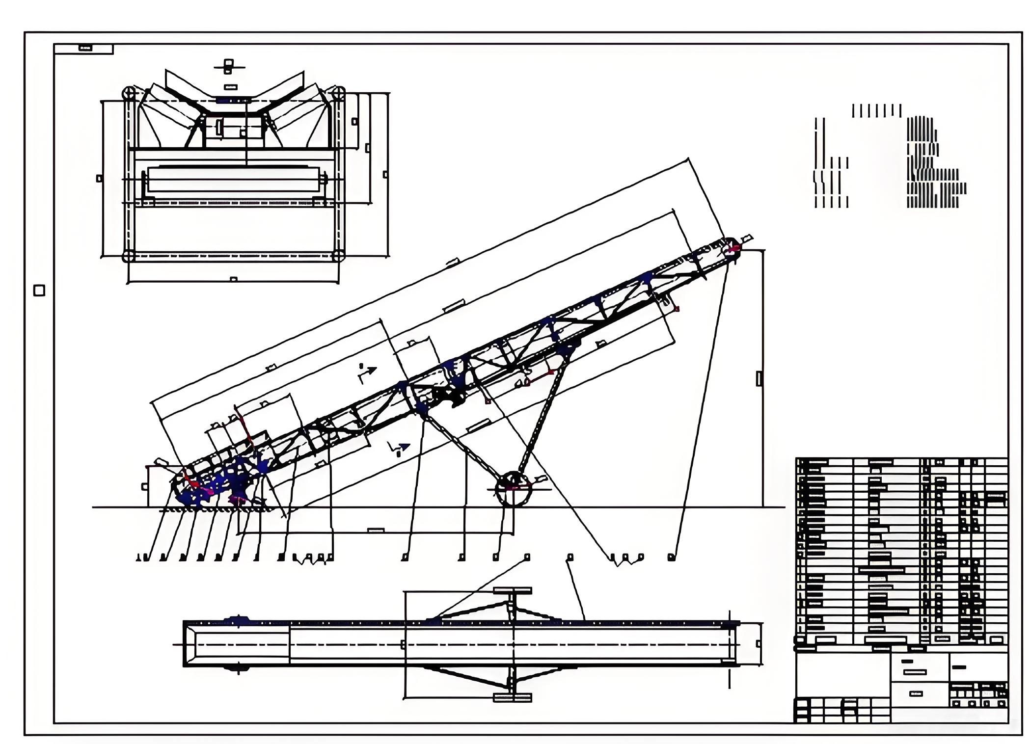 如何看皮带机的图纸