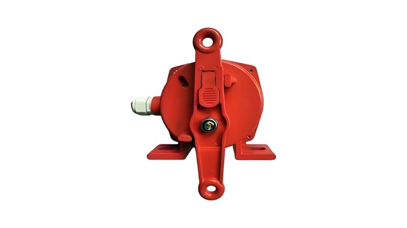 使用工具检测带式输送机托辊支架歪斜